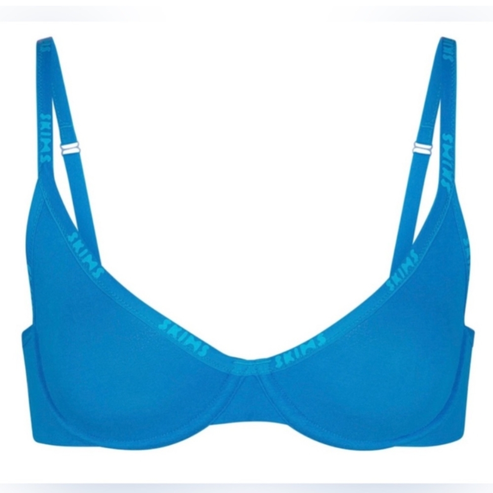 💙 Cotton Logo Demi Bra 💙